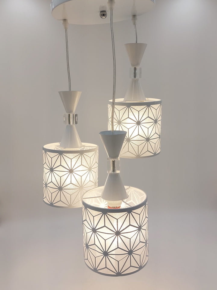 Light Fixture Pendant 3-BULB 1029/3WT LED