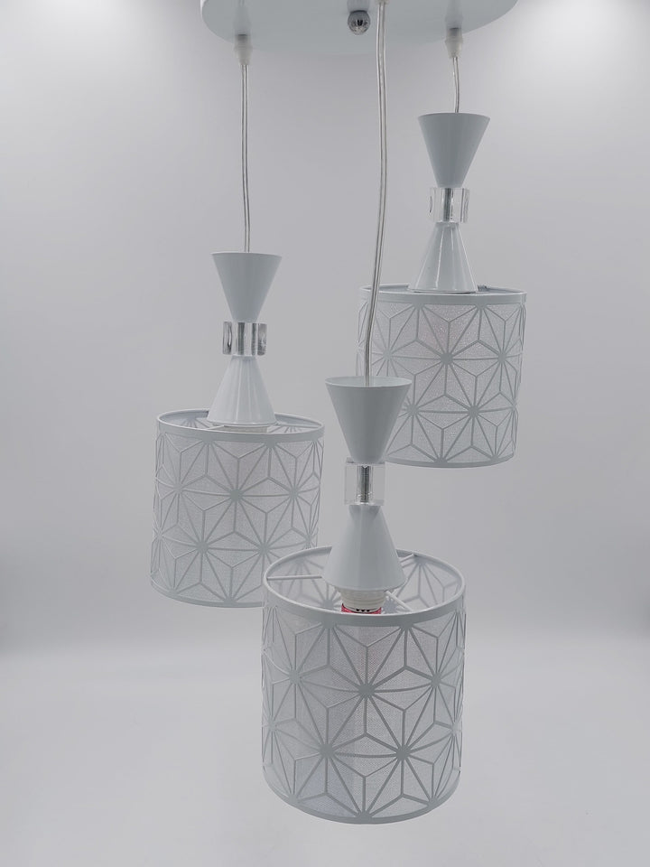 Light Fixture Pendant 3-BULB 1029/3WT LED