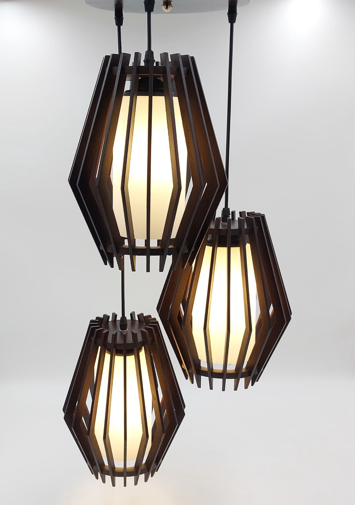 Light Fixture Pendant 3-BULB 6005-3 LED