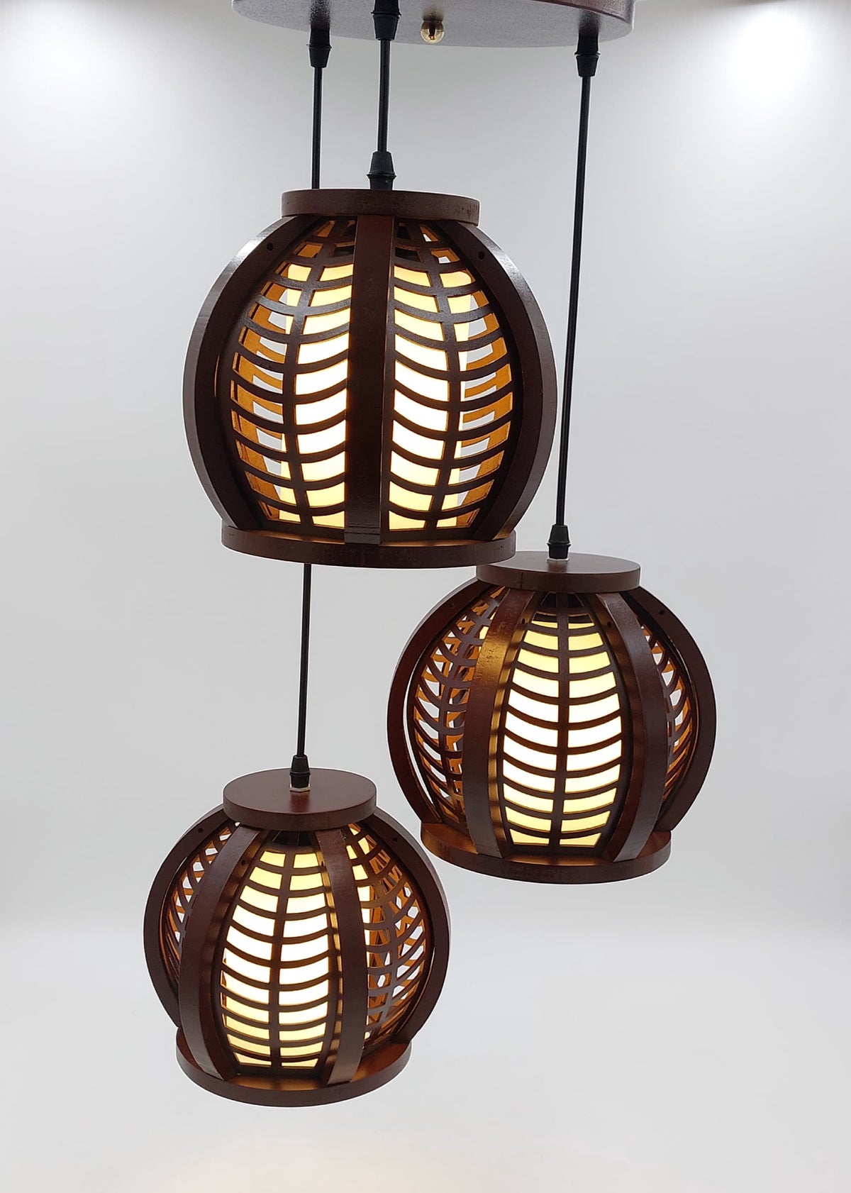 Light Fixture Pendant 3-BULB 1021-3 LED
