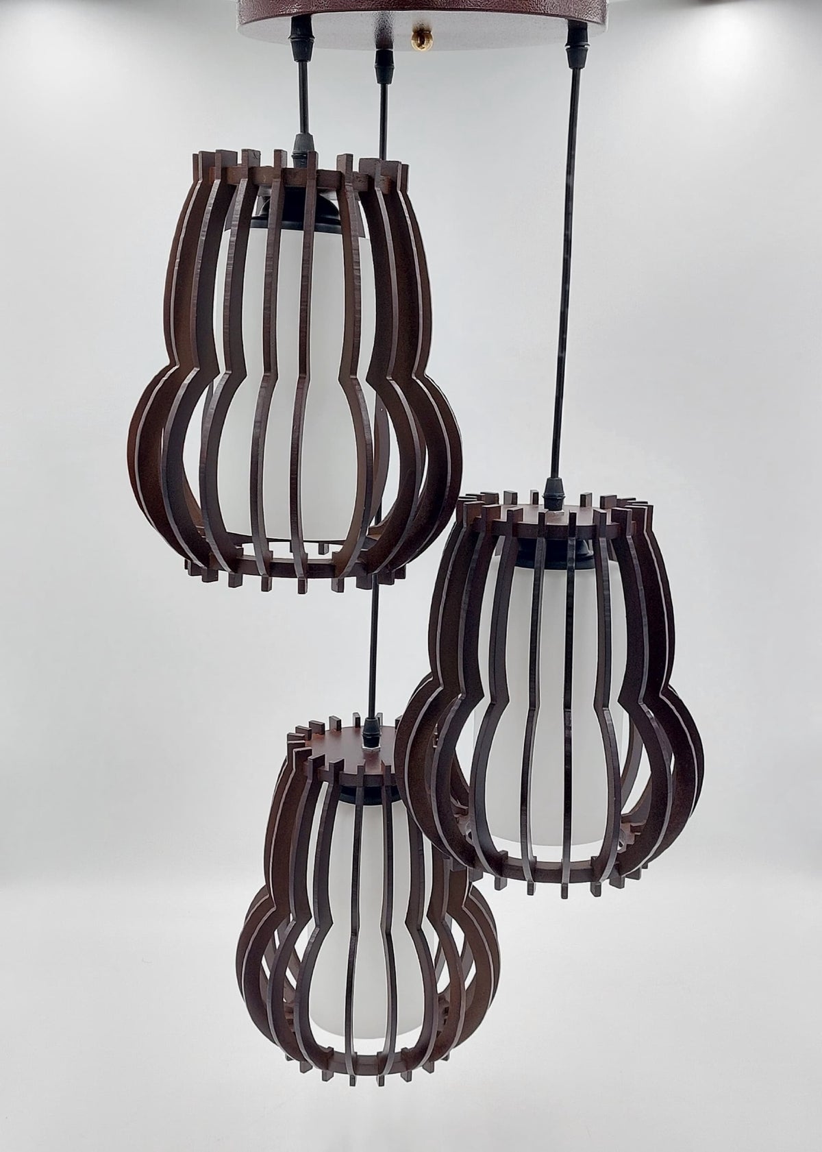 Light Fixture Pendant 3-BULB 6006-3 LED