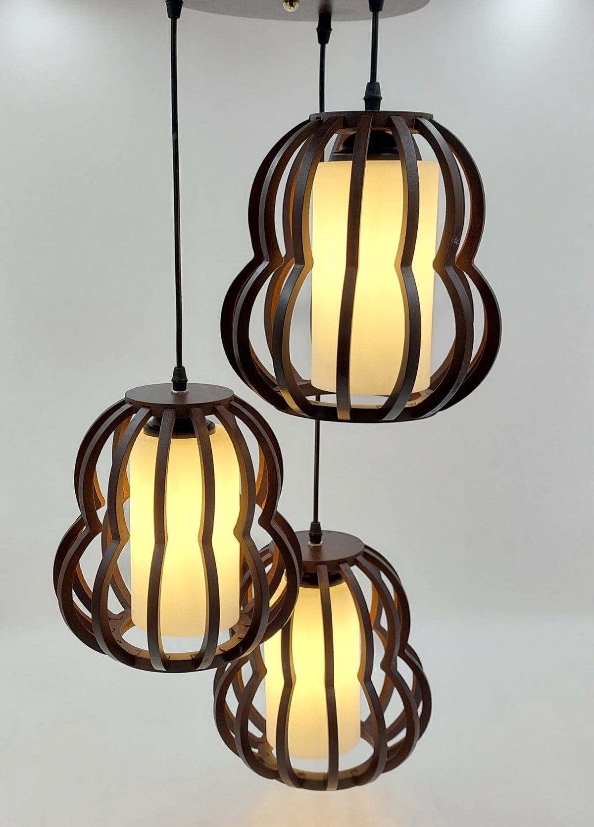 Light Fixture Pendant 3-BULB 1037-3 LED