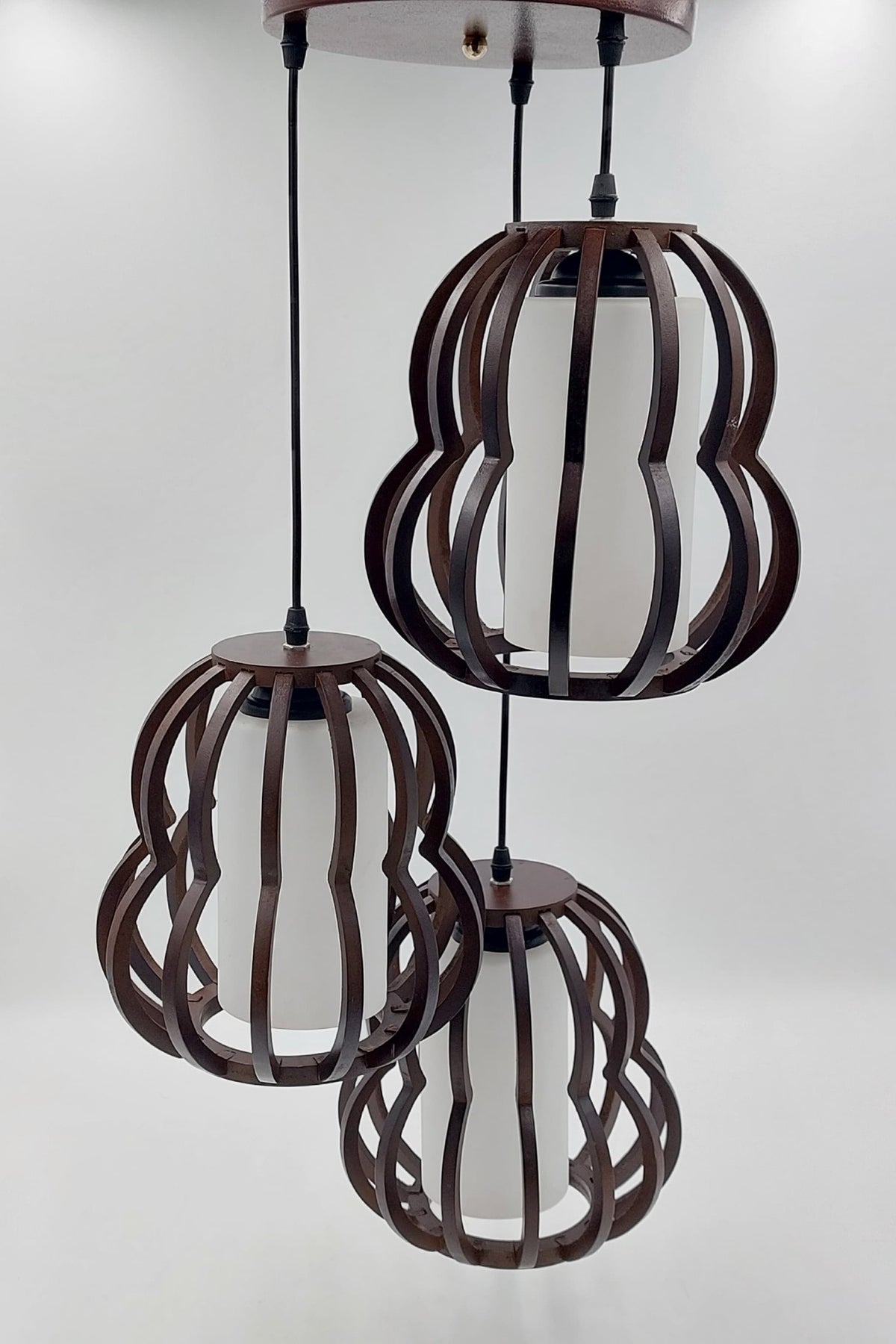 Light Fixture Pendant 3-BULB 1037-3 LED