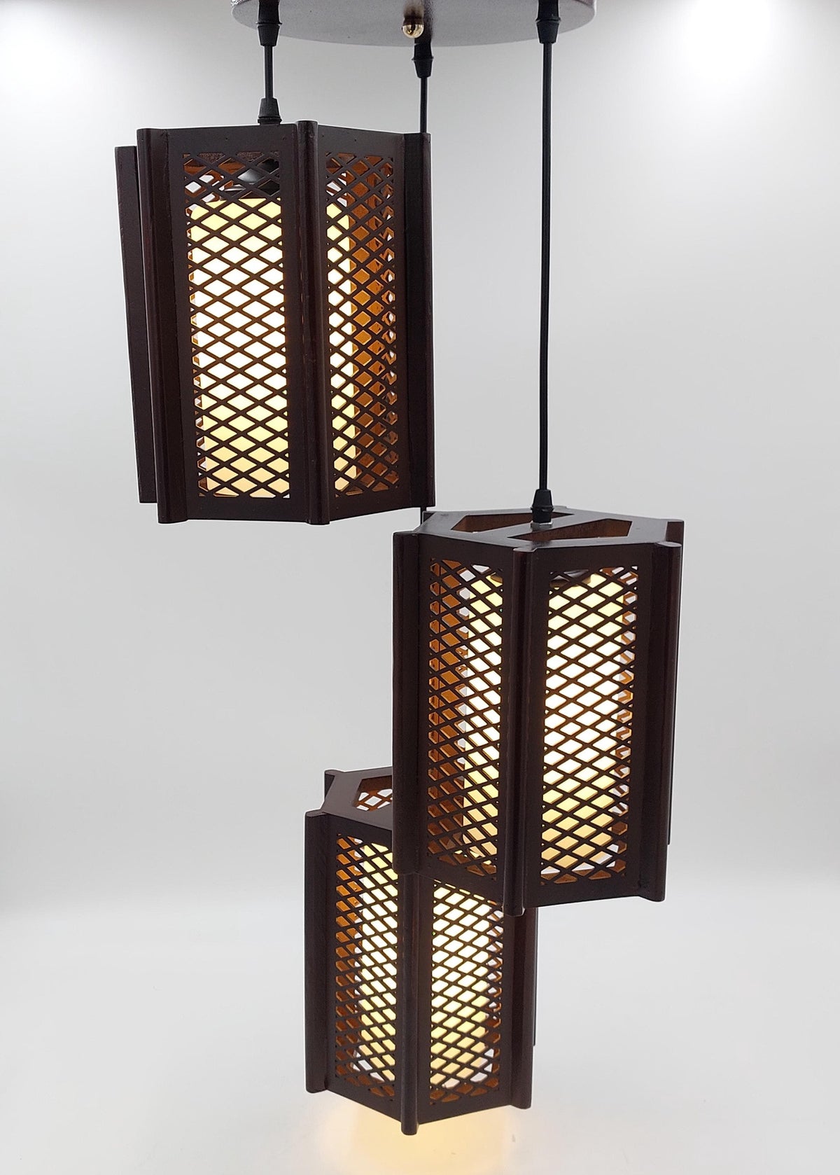 Light Fixture Pendant 3-BULB A006-3 LED