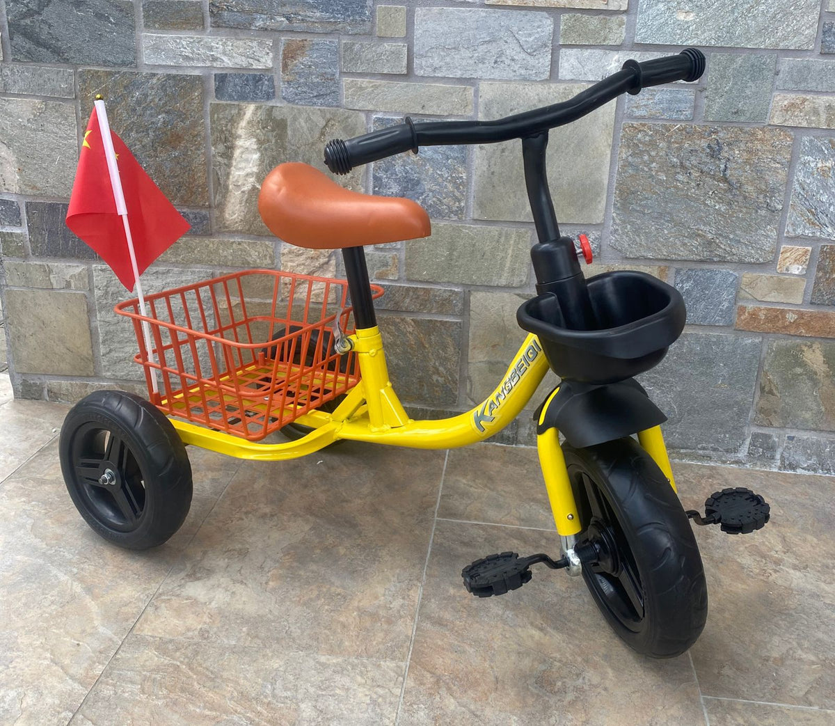Tricycle 3 Wheel 125-1 with Rear Basket Kangbeiqi