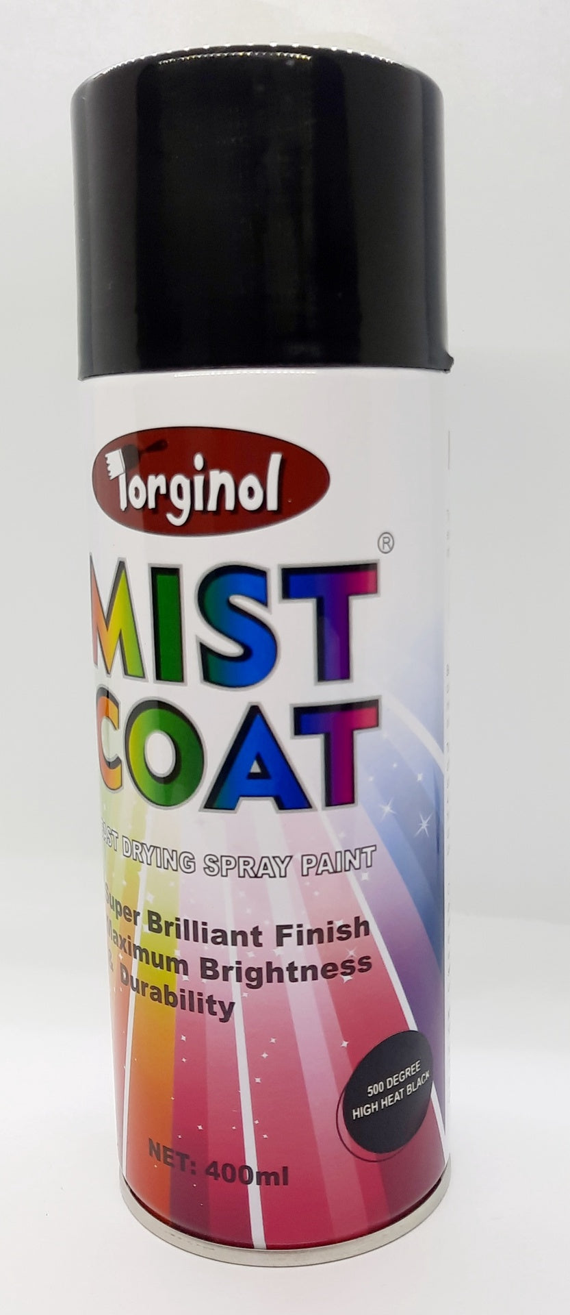 Tin Spray Mist Coat High Heat Black