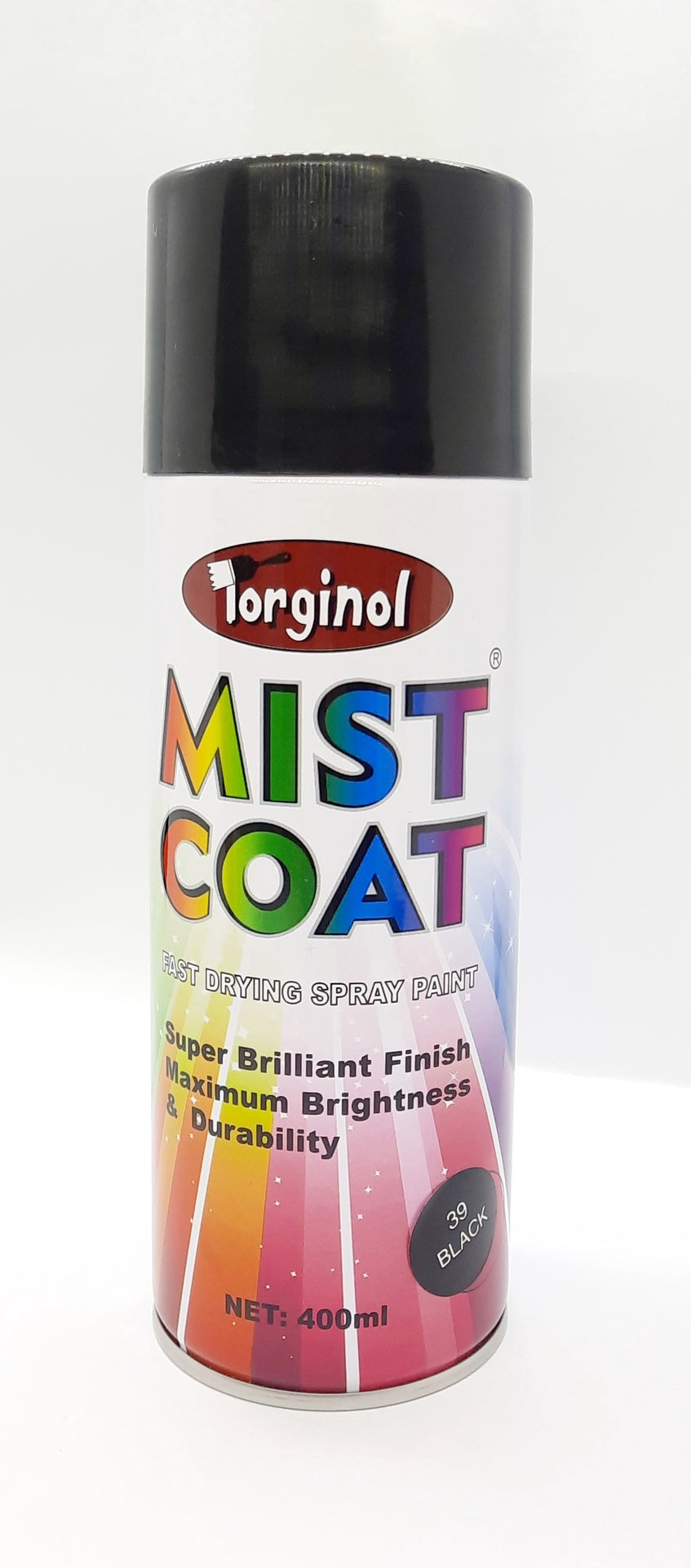 Tin Spray Mist Coat Black 39