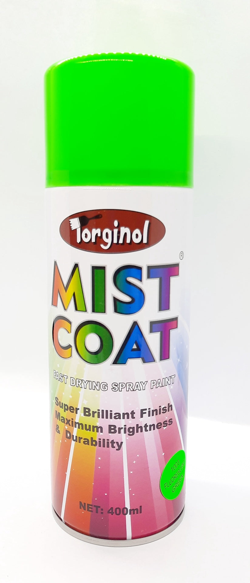 Tin Spray Mist Coat Flurescent Green 1003