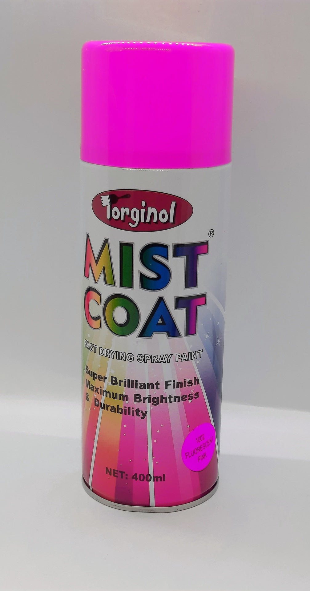 Tin Spray Mist Coat Flurescent Pink 1002