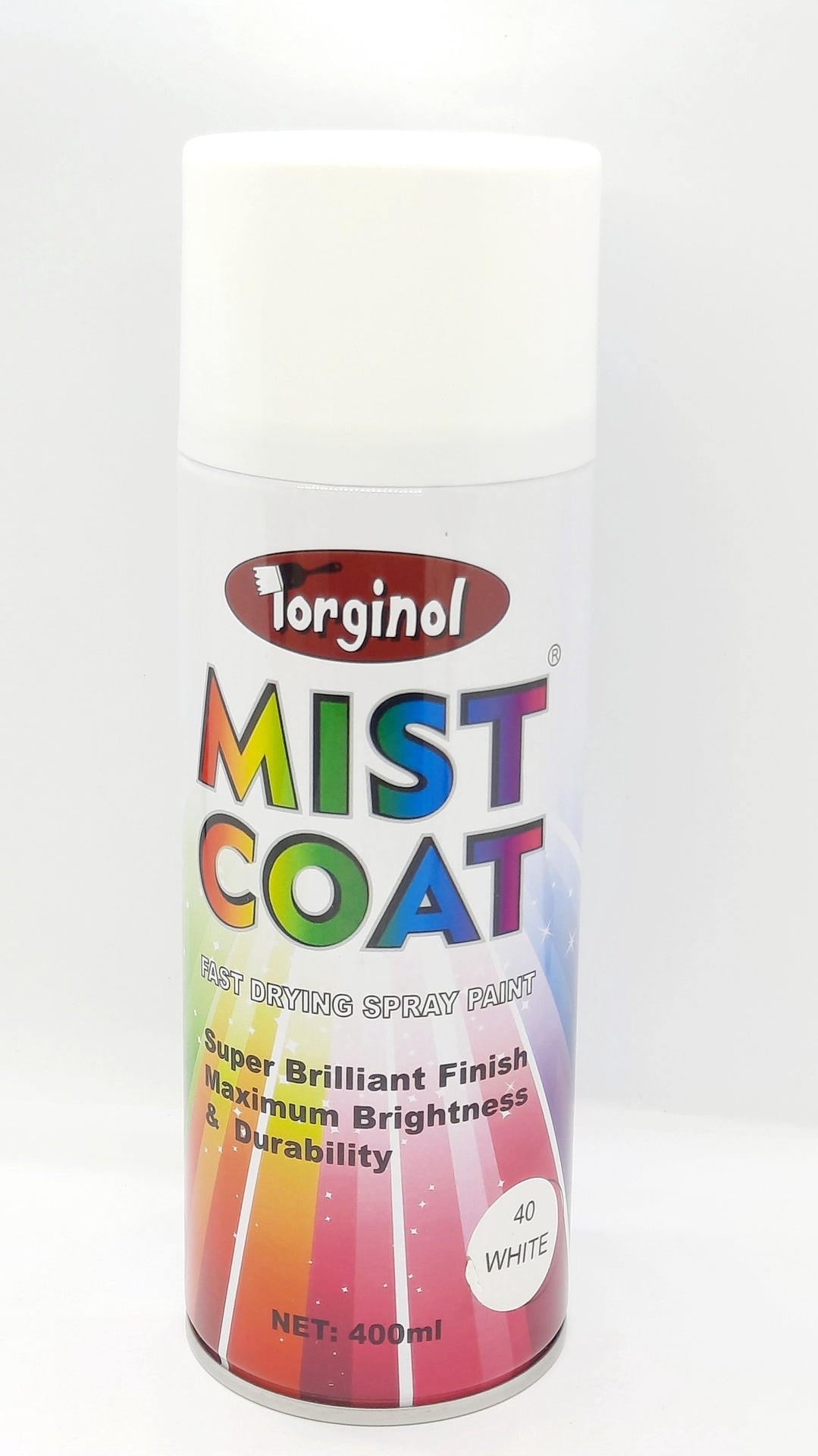 Tin Spray Mist Coat White 40