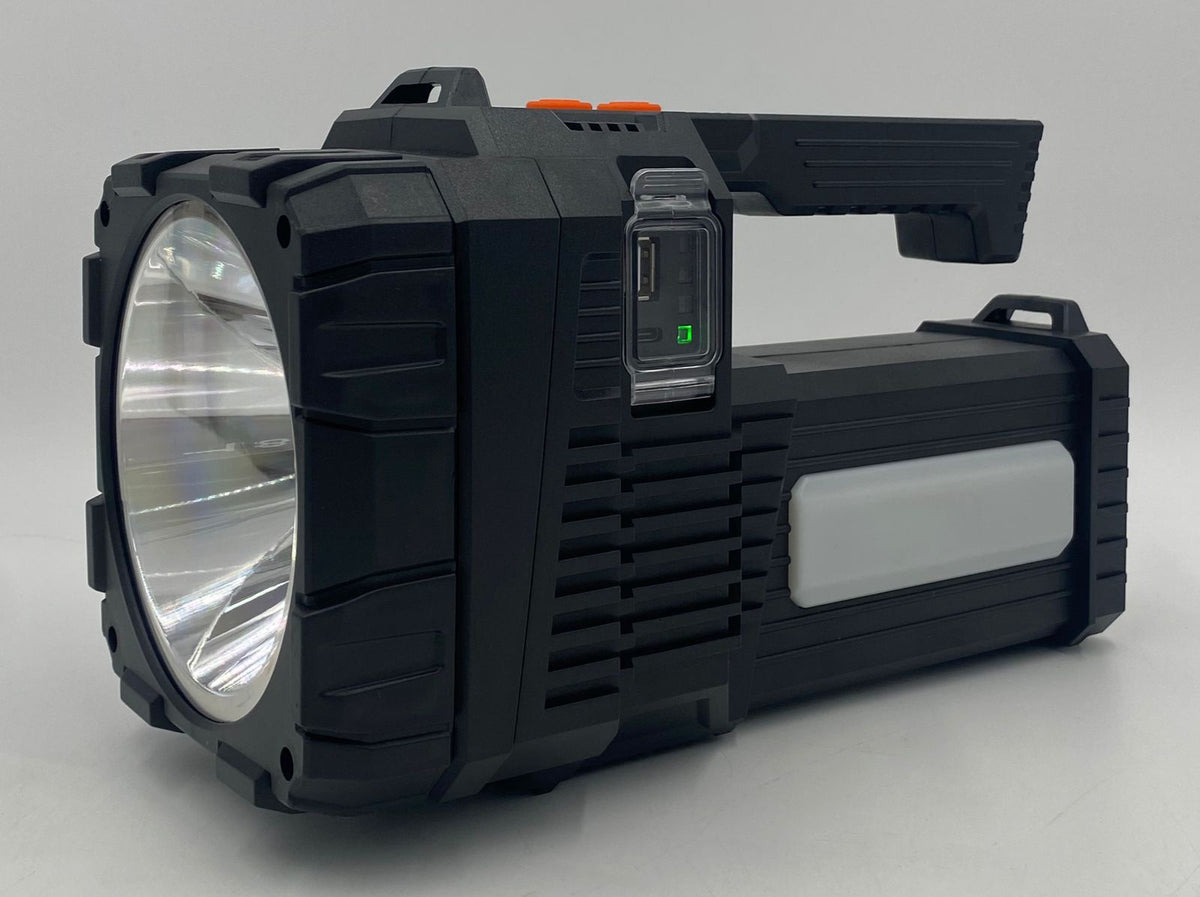 Torch Light LED W5168-2 Rechargeable Solar Multifunctional Searchlight