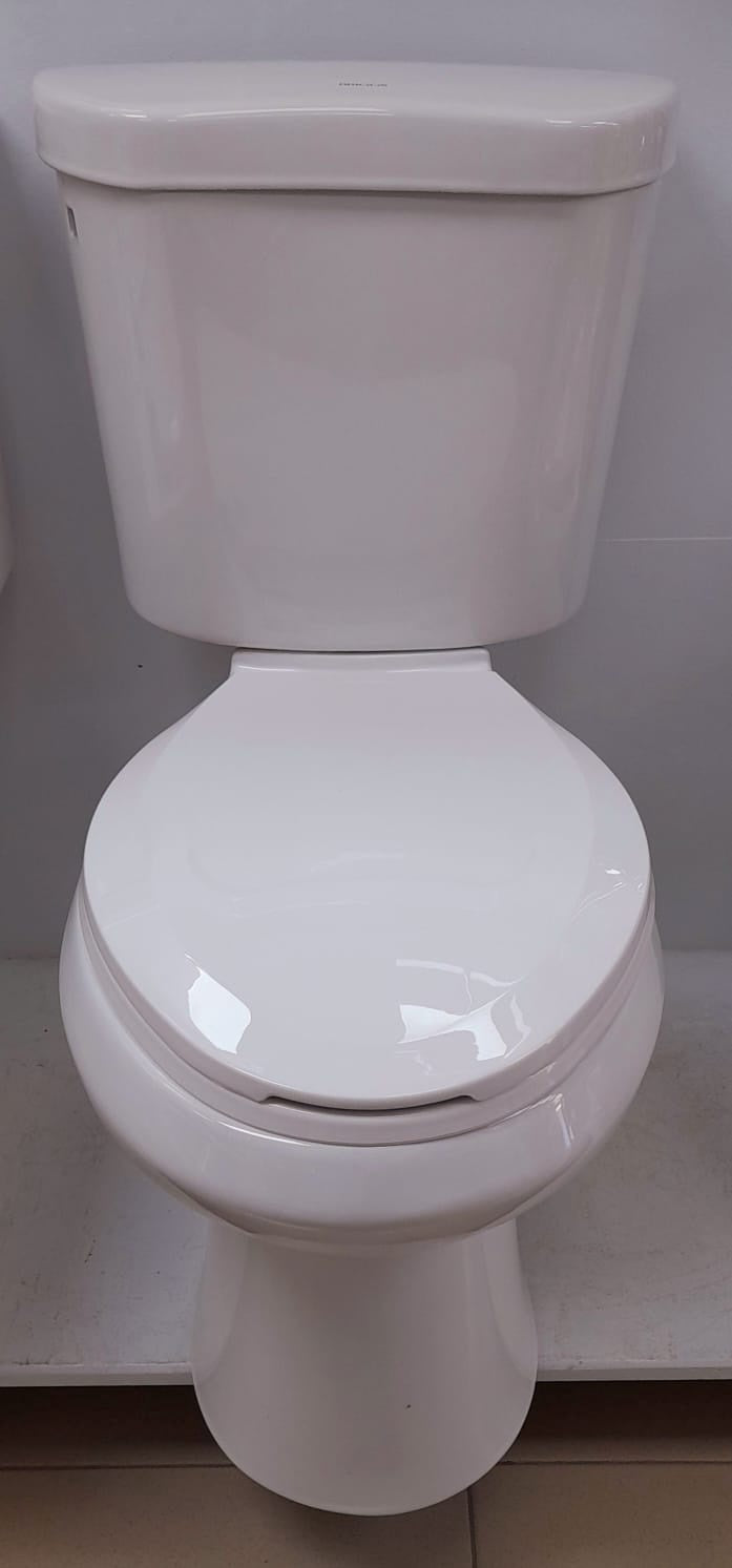 Toilet Set Briggs S-TRAP C/C AS-416 White Large Elongated Complete