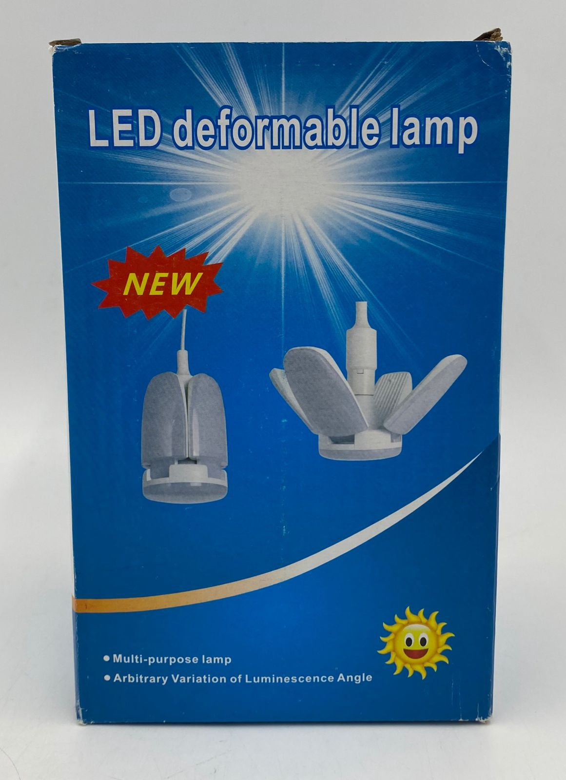Bulb LED Fan Blade 60W LED Deformable Lamp 6500K 85-265V