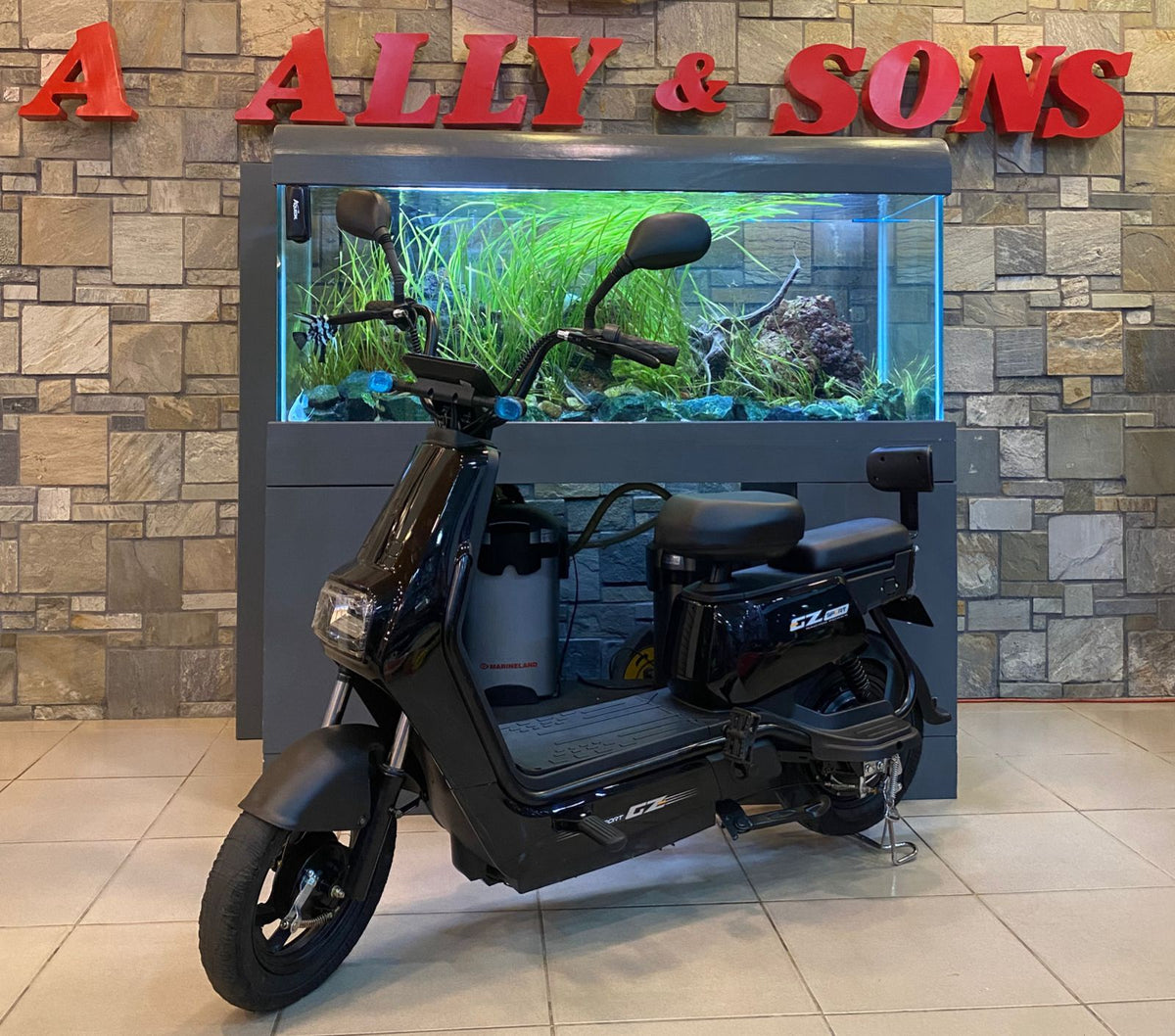 Electric Bike Gz Sport with Mirror and Turn Signal