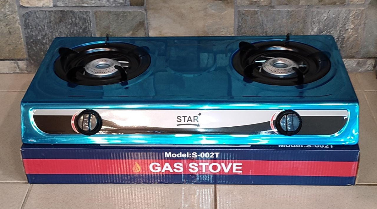 STAR Stove 2 Burner S-002T Table Model Stainless Steel