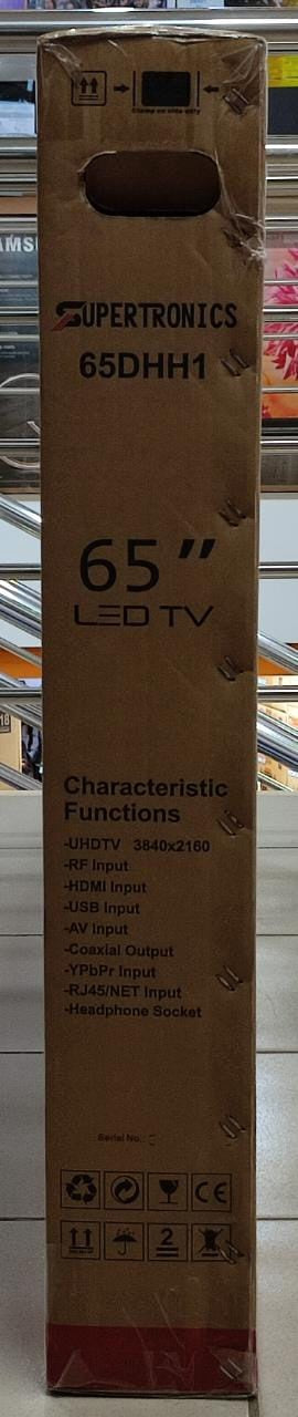 SUPERTRONICS Television 65" 65DHH1 DVB-T2 Smart TV 4K UHD LED
