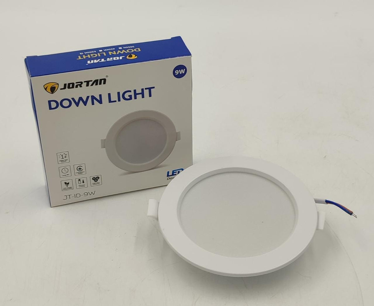 JORTAN Light LED Panel 9W JT-ID-9W Round White 6500K 110-265V