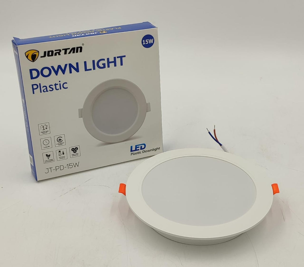 JORTAN Light LED Panel 15W JT-PD-15W Round White 6500K 110-265V