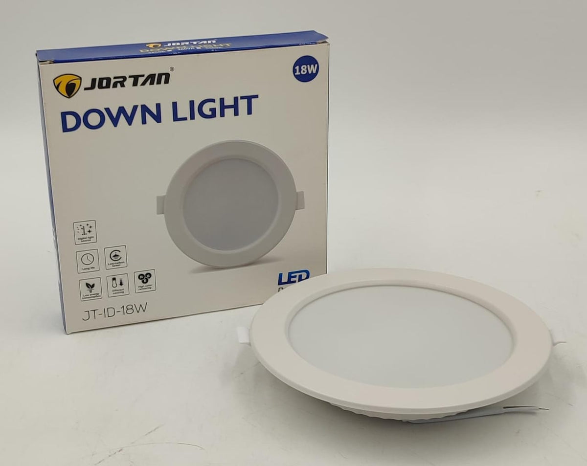 JORTAN Light LED Panel 18W JT-ID-18W Round White 6500K 110-265V