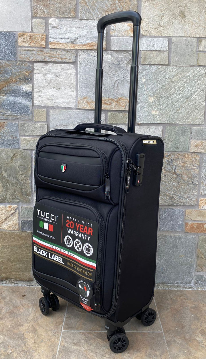 TUCCI ITALY Luggage Suitcase Carry on 20"