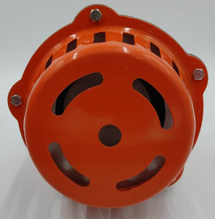 Water Pump Foot Valve 6" Metal Orange Strainer