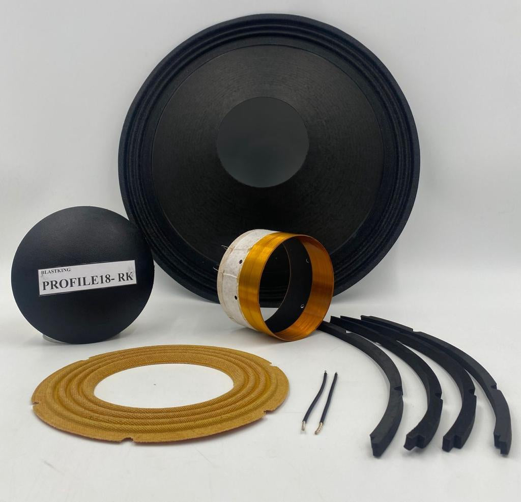BLASTKING Speaker Recone Kit 18" PROFILE18-RK