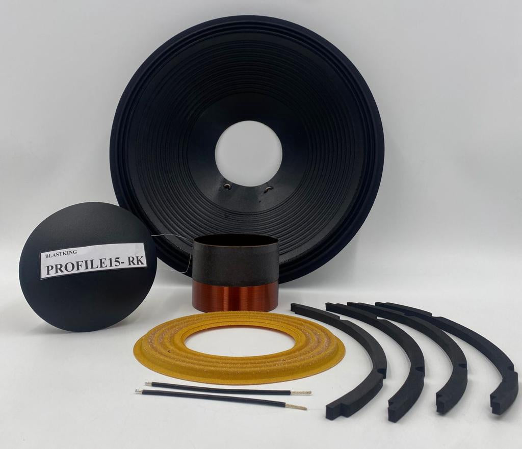 BLASTKING Speaker Recone Kit 15" PROFILE15-RK