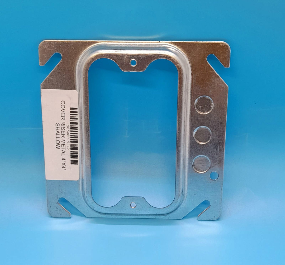 Base Ring Metal Riser 4"X4" Shallow