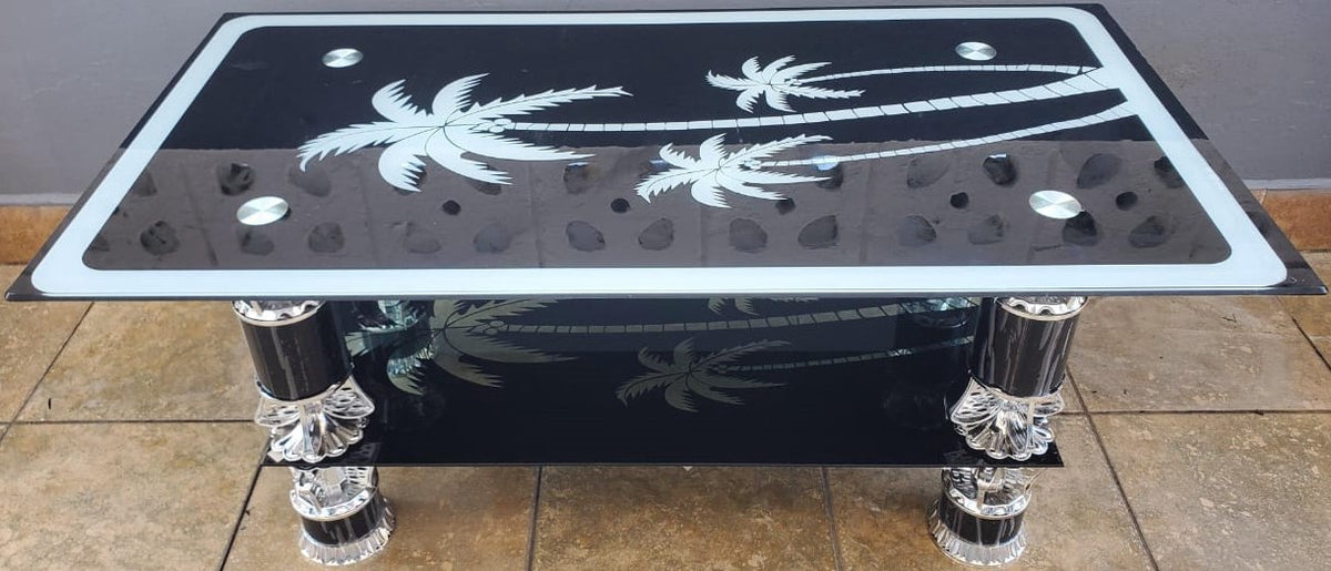 Glass Table Model: 3 A+B 106X56X2 Big Rectangle