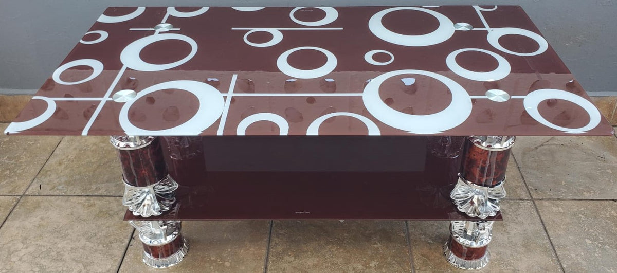 Glass Table Model: 5 A+B 106X56X2 Big Rectangle