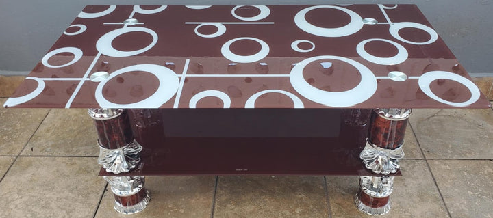 Glass Table Model: 5 A+B 106X56X2 Big Rectangle