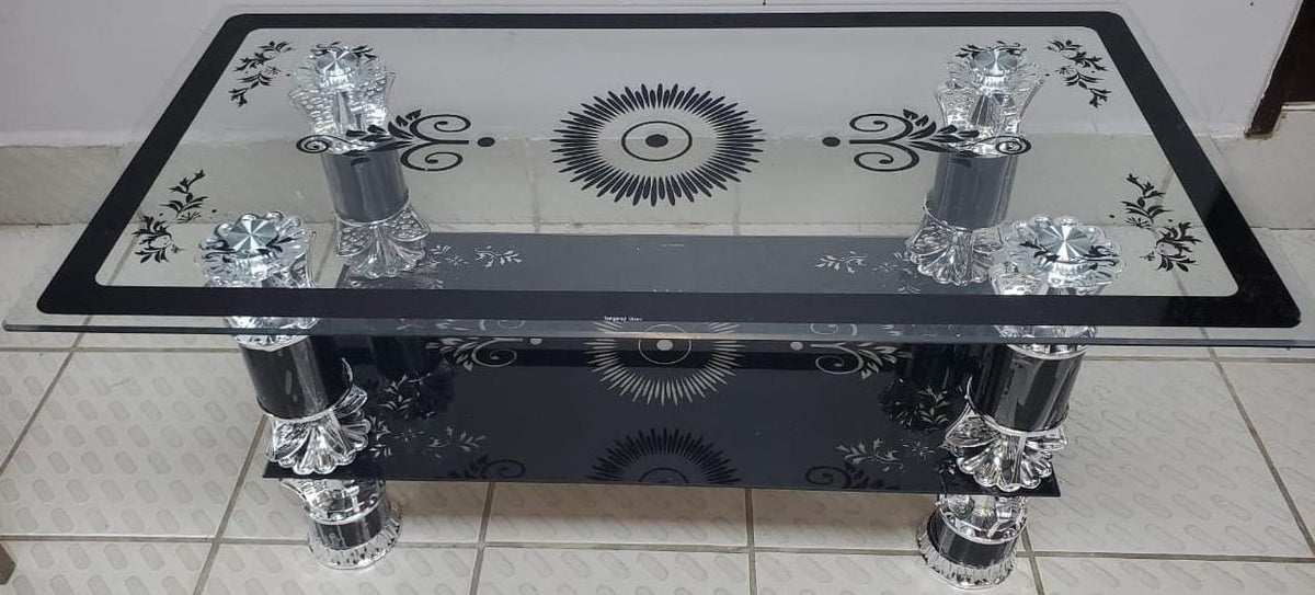 Glass Table Model: 1 A+B 106X56X2 Big Rectangle