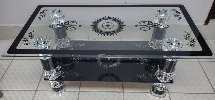 Glass Table Model: 1 A+B 106X56X2