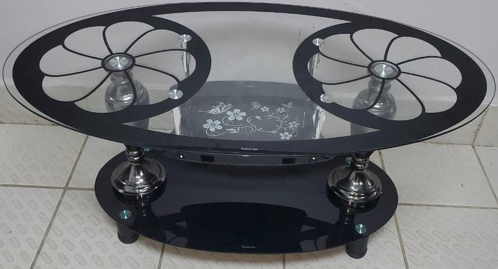 Glass Table Model: 17 A+B 106X56X2 Big Egg