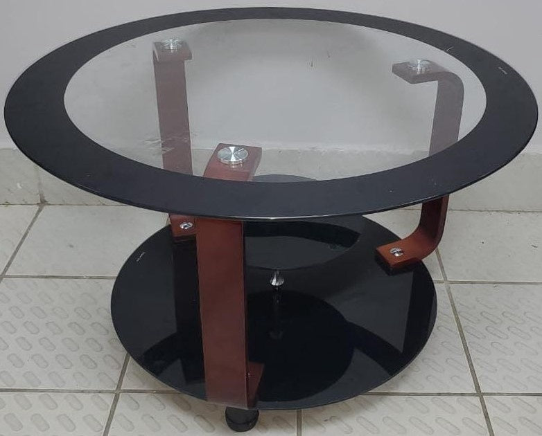 Glass Table Model: 13 A+B 81X81X2 Big Round