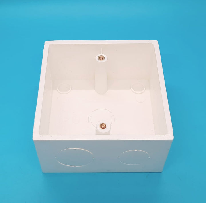 Base PVC 3" X 3" Deep 47MM W/20/25MM Knockout Kev 86X86X47 Guili
