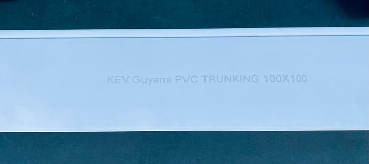 KEV Trunking 100MM X 100MM PVC 9.5FT