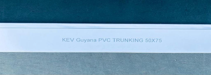 KEV Trunking 50MM X 75MM PVC 9.5FT