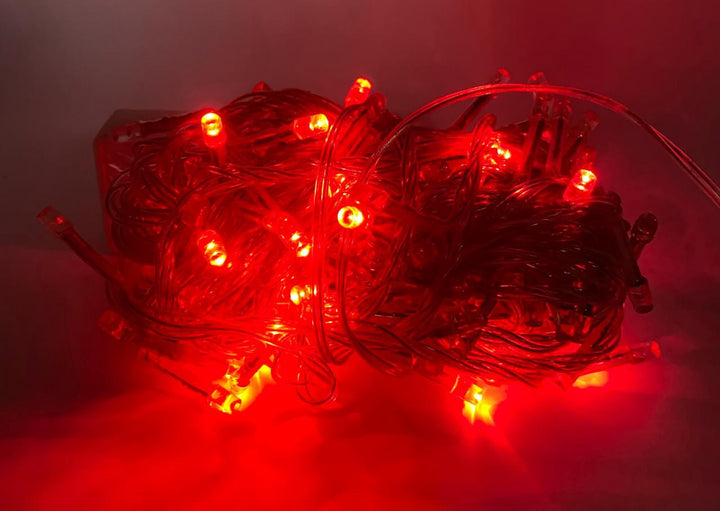 Fairy Light 100 Bulb LED Rice Red 110V Multi Function