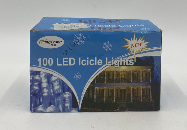 Fairy Light 100 Bulb LED Icicle 110V Flying Crane White