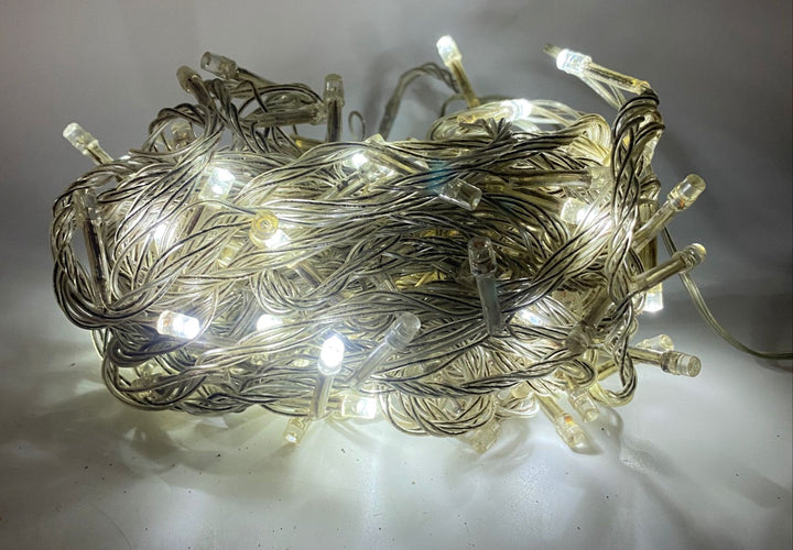 Fairy Light 100 Bulb LED Icicle 110V Flying Crane White