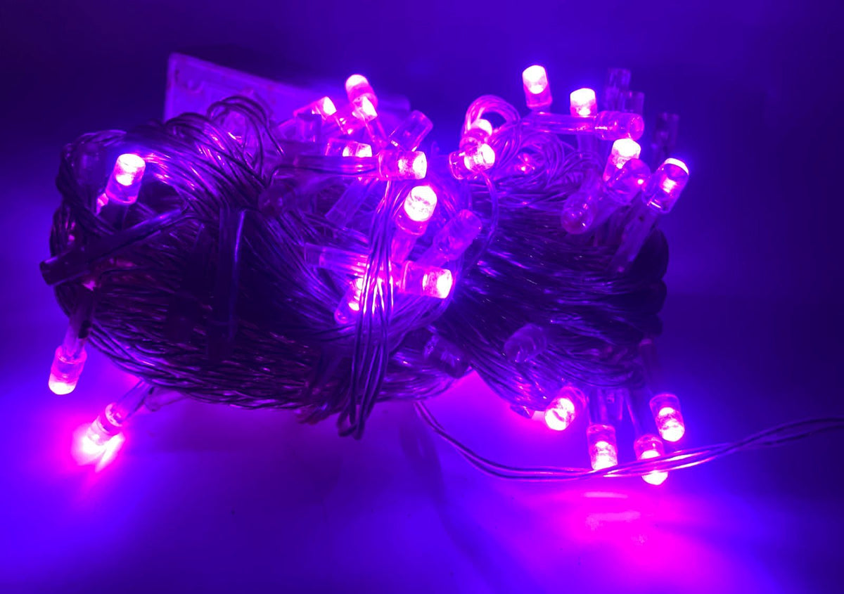 Fairy Light 100 Bulb LED Rice Purple 110V Multi Function