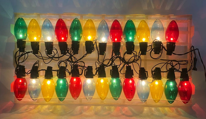 Fairy Light 25 Bulb C9 1/4 Outdoor Flying Crane Multi Color