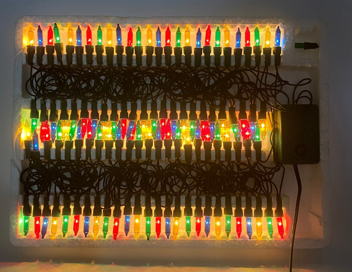 Fairy Light 100 Bulb Chasing Flying Crane Multi Colour