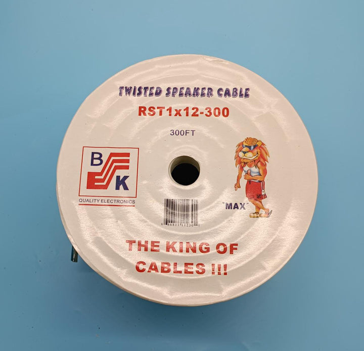 BLASTKING Speaker Wire 12G CLEAR/BLUE I-RST1X12-300