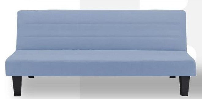 Sofa Bed 69236004 Light Blue Futon 3-SEATER