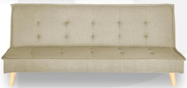 Sofa Bed 69236008 Light Brown Futon 3-SEATER
