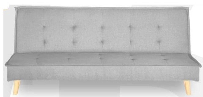 Sofa Bed 69236007 Gray Futon 3-SEATER