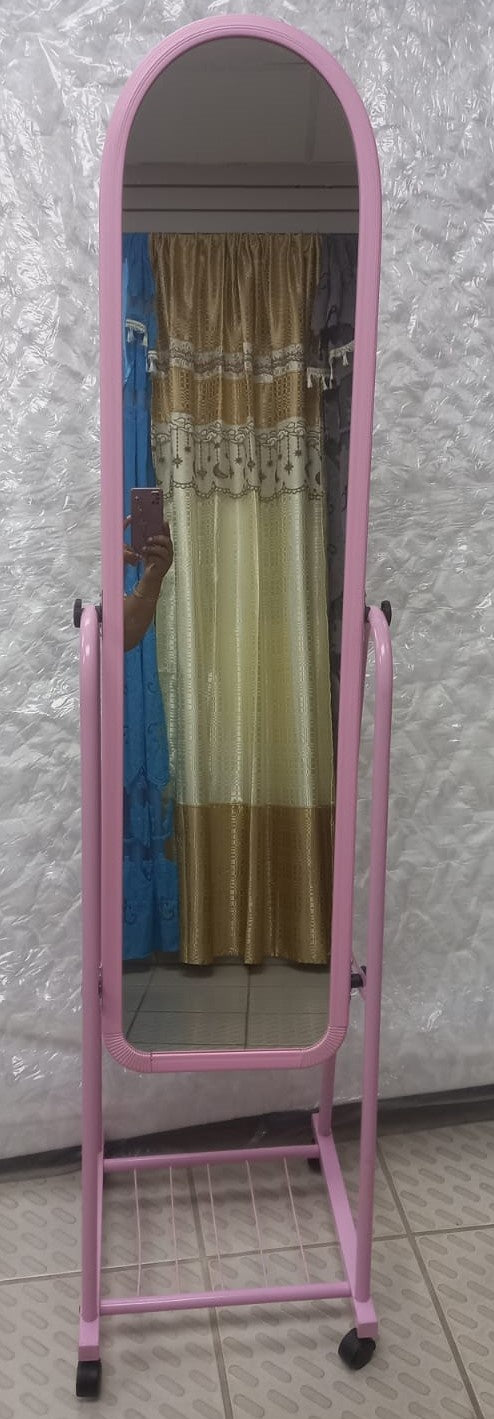 Mirror Stand 3113 Oval Top on Wheels 123X40X6CM