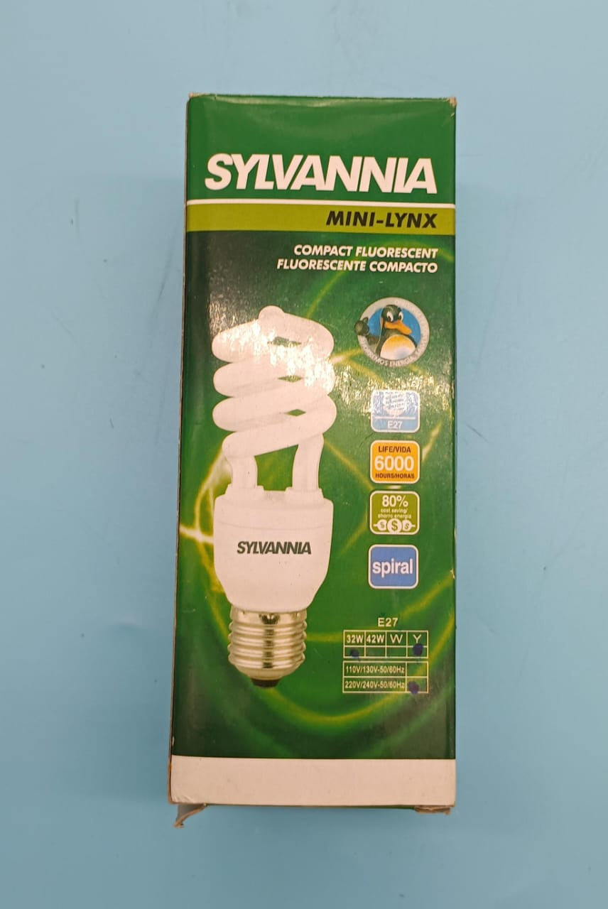 SYLVANIA Bulb Energy Sylvannia 32W Spiral 220V Warm White